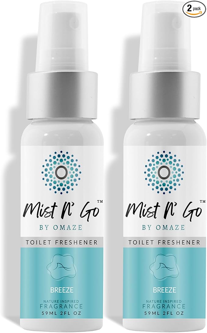 Mist N’ Go by Omaze Travel Bathroom Spray by MISTNGO