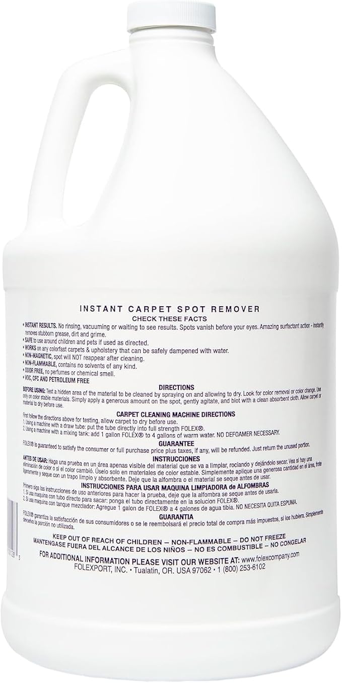 FOLEX Instant Carpet Spot Remover 128 oz - Image 2