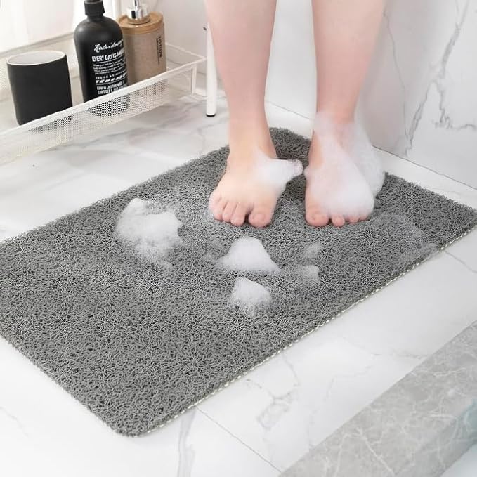 Non-Slip Bathtub Mat, 2 Pack Anti Slip Shower Mat, Fast Drying Bathtub Mats - Image 3