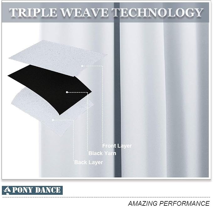 PONY DANCE Room Darkening Curtains - Image 3