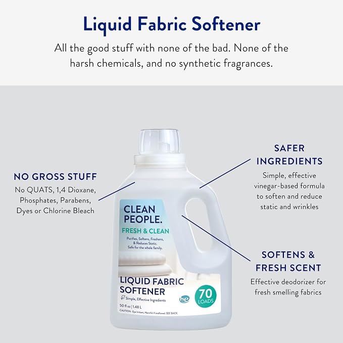The Clean People Liquid Fabric Softener - Image 4