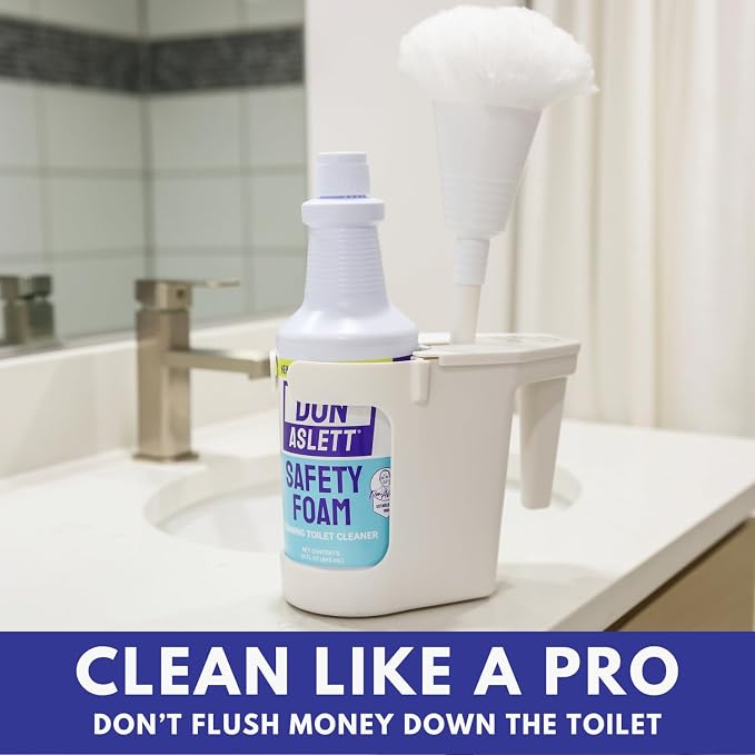 Don Aslett's Complete Toilet Cleaning Set | Includes 32 oz Toilet Cleaner - Image 2