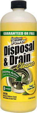 Instant Power Disposal and Drain Cleaner – Liquid Enzyme Clog Remover, Cleans by ScotchCorp