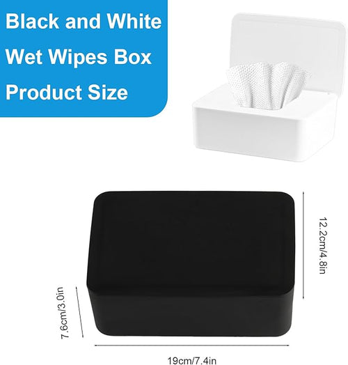 1 Pcs Diaper Wipes Dispenser, Refillable Wipe Container, Wipe Container - Image 2