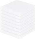 Homaxy 100% Cotton Waffle Weave Kitchen Dish Cloths, Ultra Soft Absorbent Quick by Homaxy
