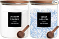 Glass Laundry Storage Containers by KSOKIMER