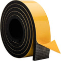 Neoprene Foam Weather Stripping, 2 Inch Wide X 3/8 Inch Thick, Door Jamb Seal by CloudBuyer