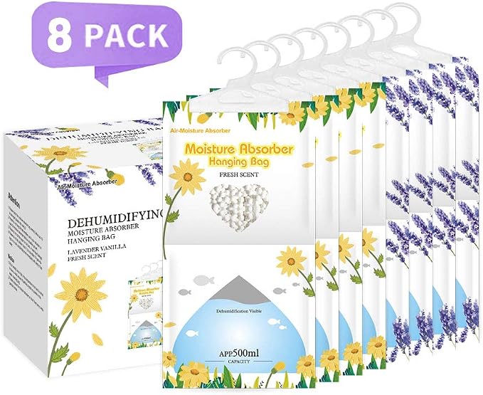 CANAGER Hanging Moisture Absorber, Fresh Scent and Lavender Vanilla - Image 2