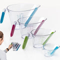 KPKitchen 4-Piece Angled Liquid Measuring Cups Plastic Set by KPKitchen