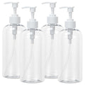 Yebeauty Pump Bottle Dispenser, 3 Pack 17oz/500ml Dish Lotion Soap Dispenser by For+A+Better+Life