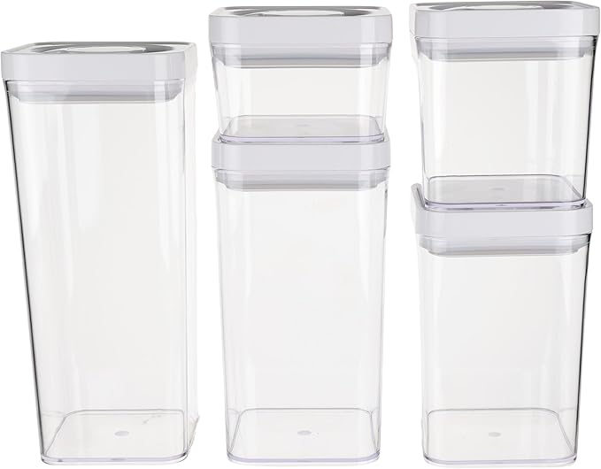 Amazon Basics Airtight Food Storage Containers, BPA Free, - Image 2