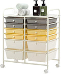 GOFLAME 12-Drawer Rolling Storage Cart, Mobile Utility Cart by GOFLAME