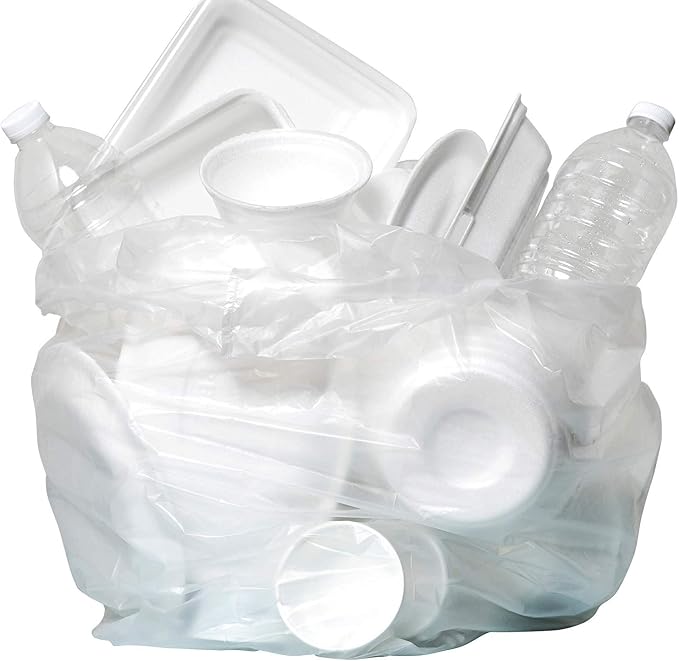 Aluf Plastics High Density Trash Bags, 10 Gallon, 8 Micron, - Image 5