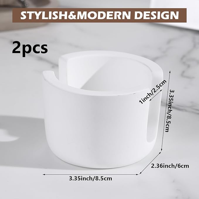 Geelin 2 Pack Diatomite Stone Sponge Holder - Image 2