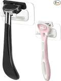 Hook LAB Self-Adhesive Shower Razor Holder, Removable & Reusable Waterproof by HOOKLAB