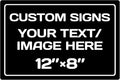 Personalized Aluminum Weatherproof Metal Sign by Repaly