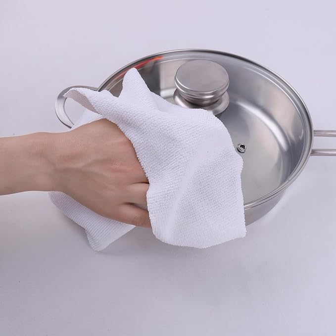 Tricol Clean Profesional Resuable Lint Free Microfiber Edgeless Cleaning Cloth - Image 5