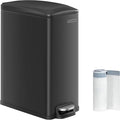 SONGMICS Slim Trash Can, 13-Gallon Garbage Can by SONGMICSbySONGMICSHOME