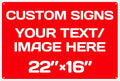 Personalized Aluminum Weatherproof Metal Sign by Repaly