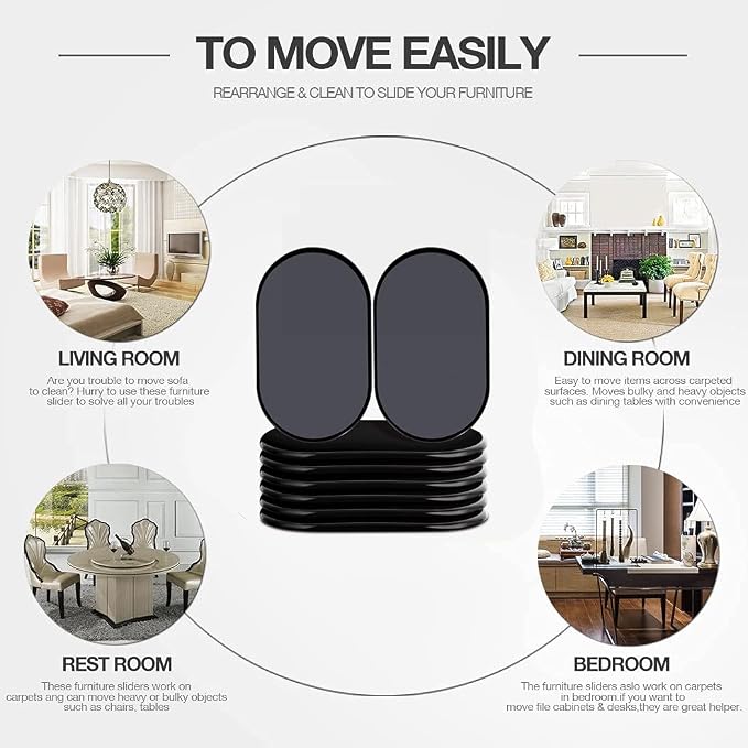 Reusable Large Furniture Sliders - Image 4