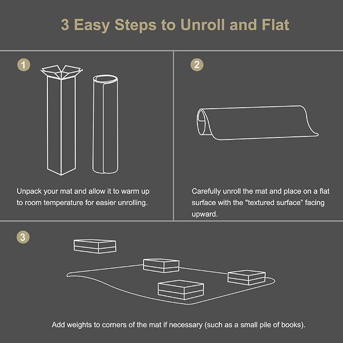 Kuyal Clear Chair Mat, Hard Floor Use - Image 7
