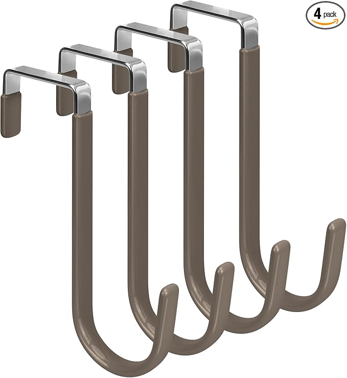 FYY Over The Door Hooks, 4 Pack Door Hangers Hooks by FYY