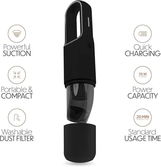 STARUMENT Portable Hand Vacuum Cleaner Handheld Cordless Cleaner - Image 3