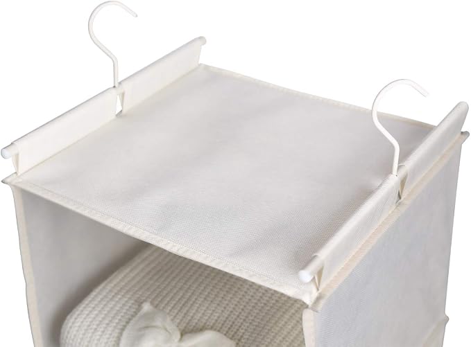 MAX Houser 4-Shelf Hanging Closet Organizer, Space Saver, Cloth Hanging Shelves - Image 6