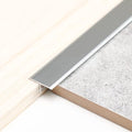 3Pcs Aluminum T Molding Trim & Floor Transition Strips, Flat Divider Strip by AllAboutTrimMoldings
