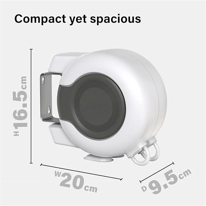 Retractable Double Clothesline – 49 ft x 2 Heavy Duty Clothes Line - Image 5