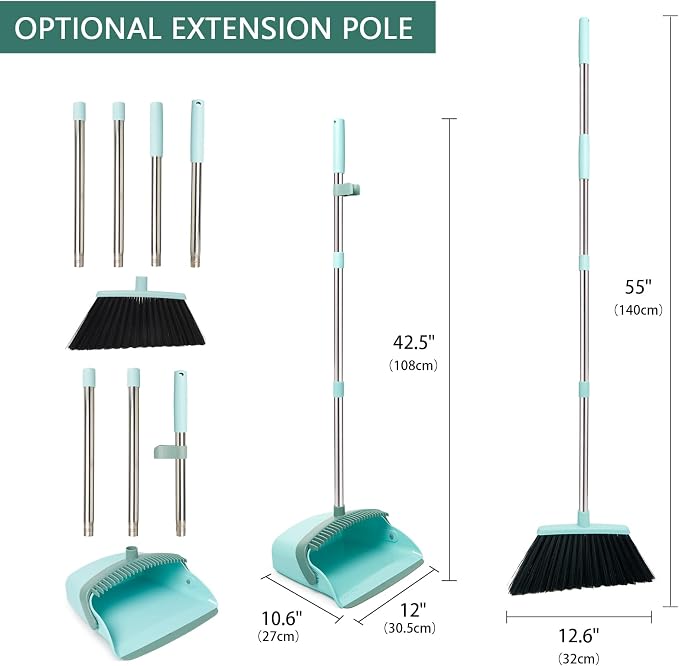 Broom and Dustpan Set, Dustpans - Image 4