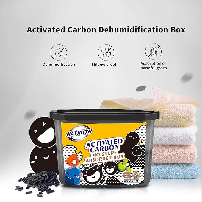NATRUTH 500mL Moisture Absorber boxes, Closet Dehumidifier, Eradicate Odor - Image 4