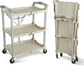 Olympia Tools 89-351 Pack-N-Roll Folding Collapsible Service Cart, 150LB by OlympiaTools