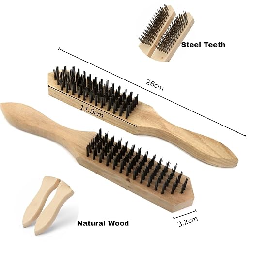 Steel Wire Brush Pack of 2 - Image 2