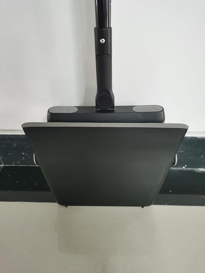 JEHONN Broom and Dust Pan, 54.3 inches Long Handle Swivel Brush, Upright - Image 10