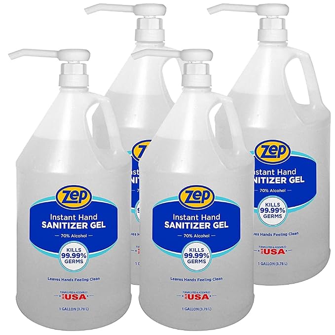 Zep Instant Hand Sanitizer Gel 70% Alcohol - Image 6