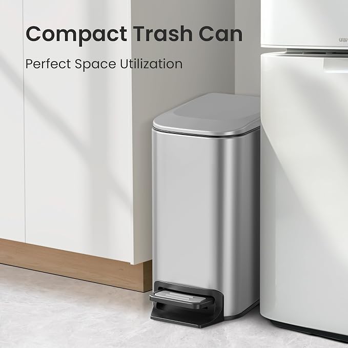 Cesun Small Bathroom Trash Can - Image 3