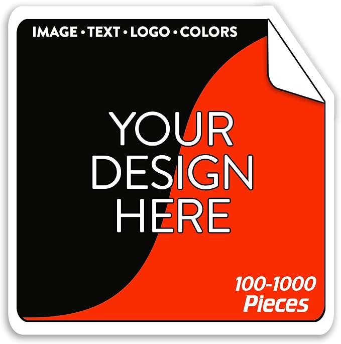 5-1000 Custom Vinyl Stickers by DayStarCustomDesigns