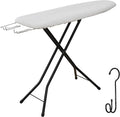Ironing Board with Iron Rest, Iron Board with 3 Layers Extra Thick Cover by happhom