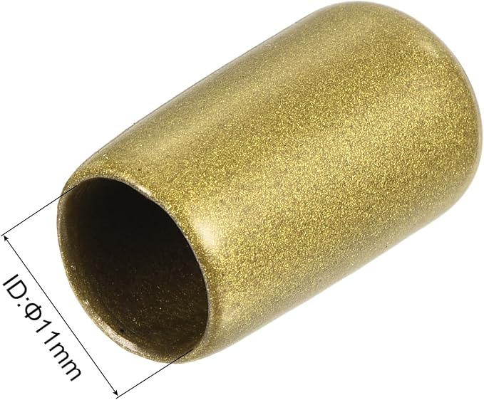 uxcell 20pcs Rubber End Caps 11mm ID Vinyl Round Tube Bolt Cap Cover Thread - Image 3