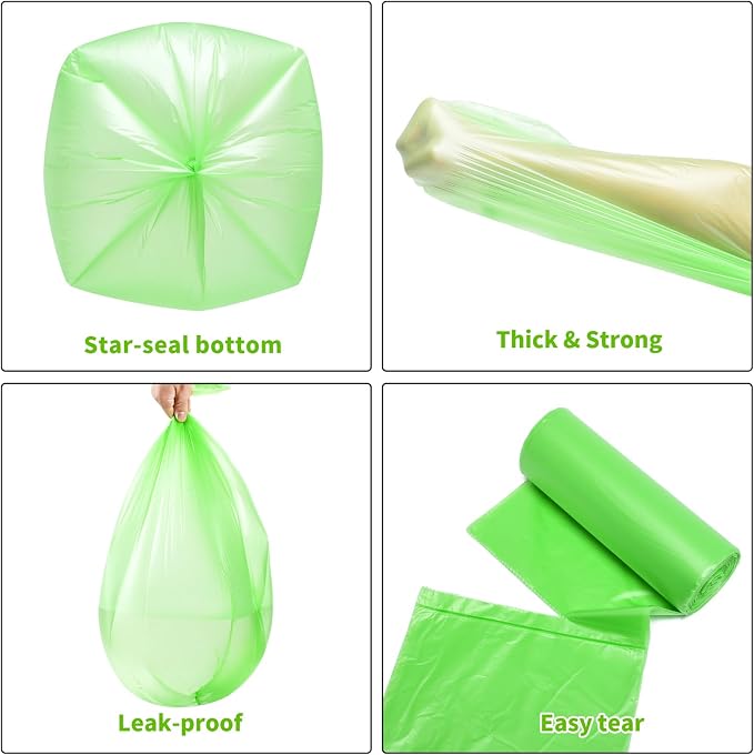5.2 Gallon Biodegradable Trash Bags | Eco Friendly, 20L Strong Multipurpose - Image 5