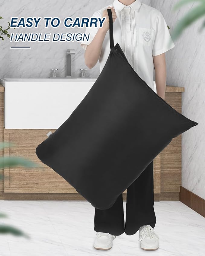 OTraki 2Pcs Large Laundry Bags 24x32 inch Wet Dry Bag Reusable Waterproof bag - Image 7