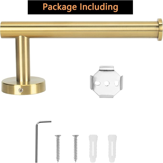 NearMoon Bathroom Toilet Paper Holder, Premium SUS304 Stainless Steel Rustproof - Image 7