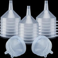 Honeydak 18 Pieces Multi-Purpose Plastic Funnels 4.7 Inch Wide Mouth Funnels by Honeydak