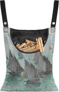 Monet Oil Painting Outdoor Clothespin Bag by ZCFYGDX