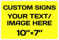 Personalized Aluminum Weatherproof Metal Signs by Repaly