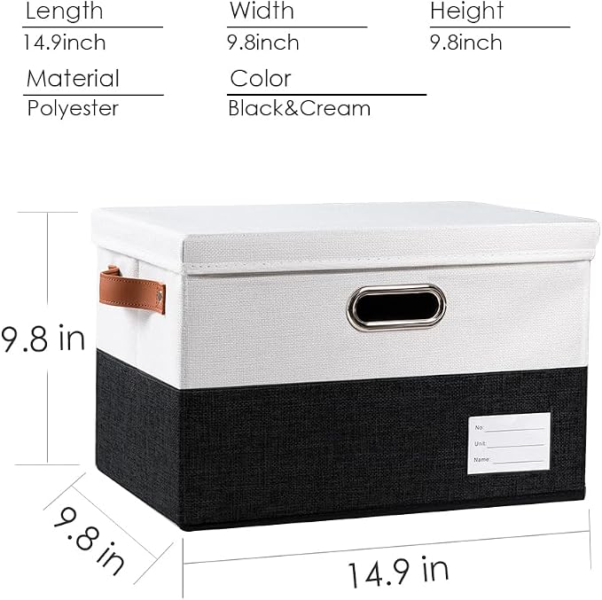 PRANDOM Foldable Storage Bins - Image 3