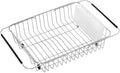 SANNO Dish Drying Rack, Expandable Dish Drainer Over Sink in Sink On Counter by SANNO