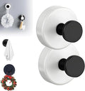 Suction Cup Hooks for Wreaths, 2025 New No Drill Suction Cup Hooks on Glass by ANYSENTHome