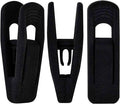 Black Velvet Hangers Clips 20 PCS, Non-Slip Velvet Clips by TOFIIGREM